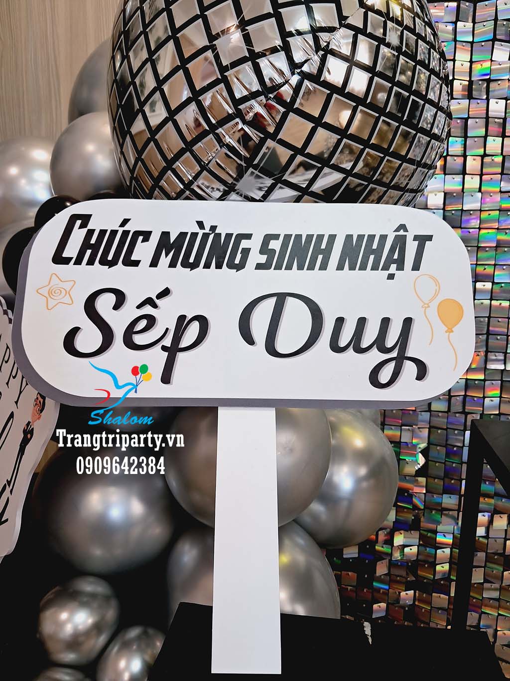 hashtag tiec sinh nhat