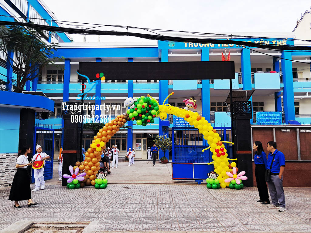 cong bong bong khai giang