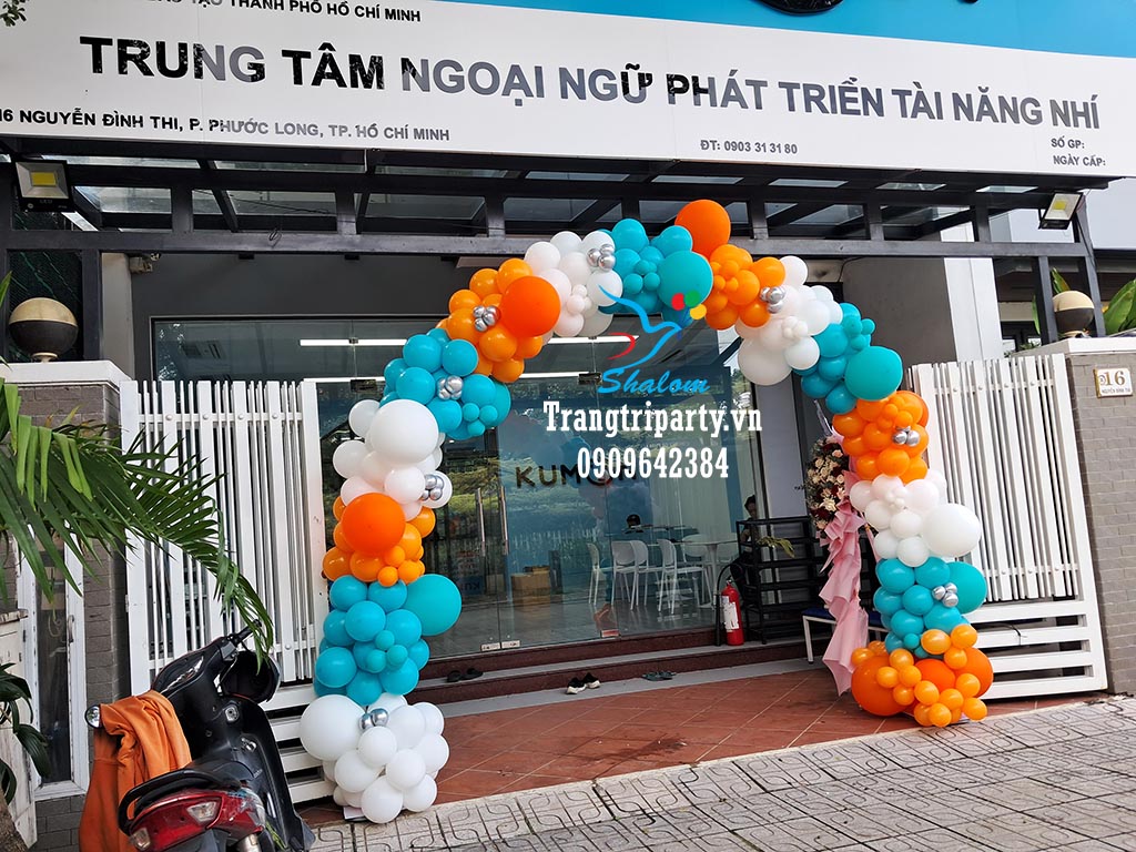 cong bong bong khai truong