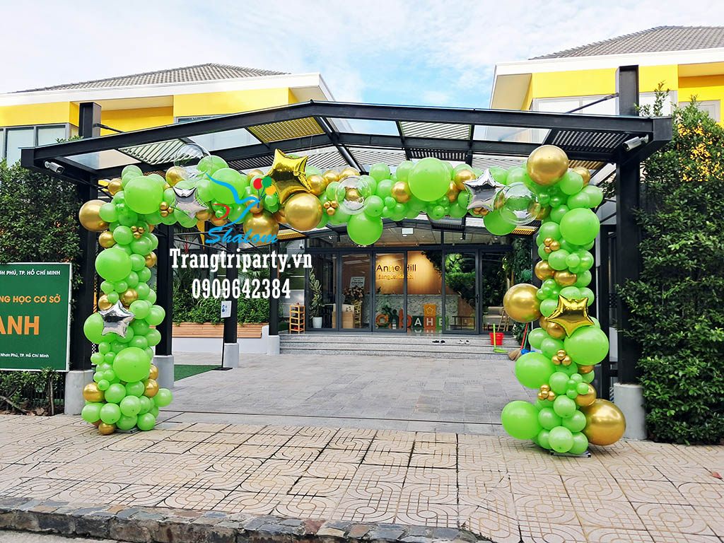 Khung bong bóng trang trí khai giảng 4 bong bong trang tri khai giang 1